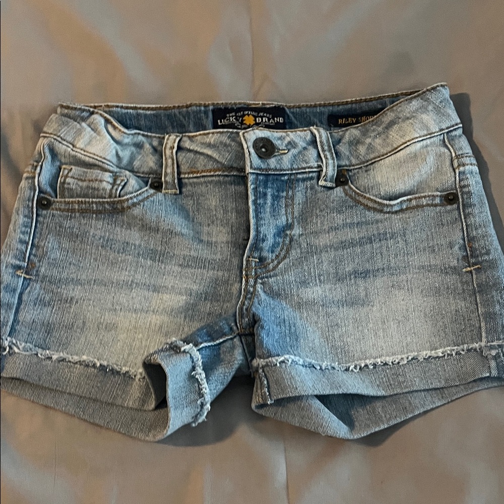 Lucky Brand Women's Light Blue Jean Shorts